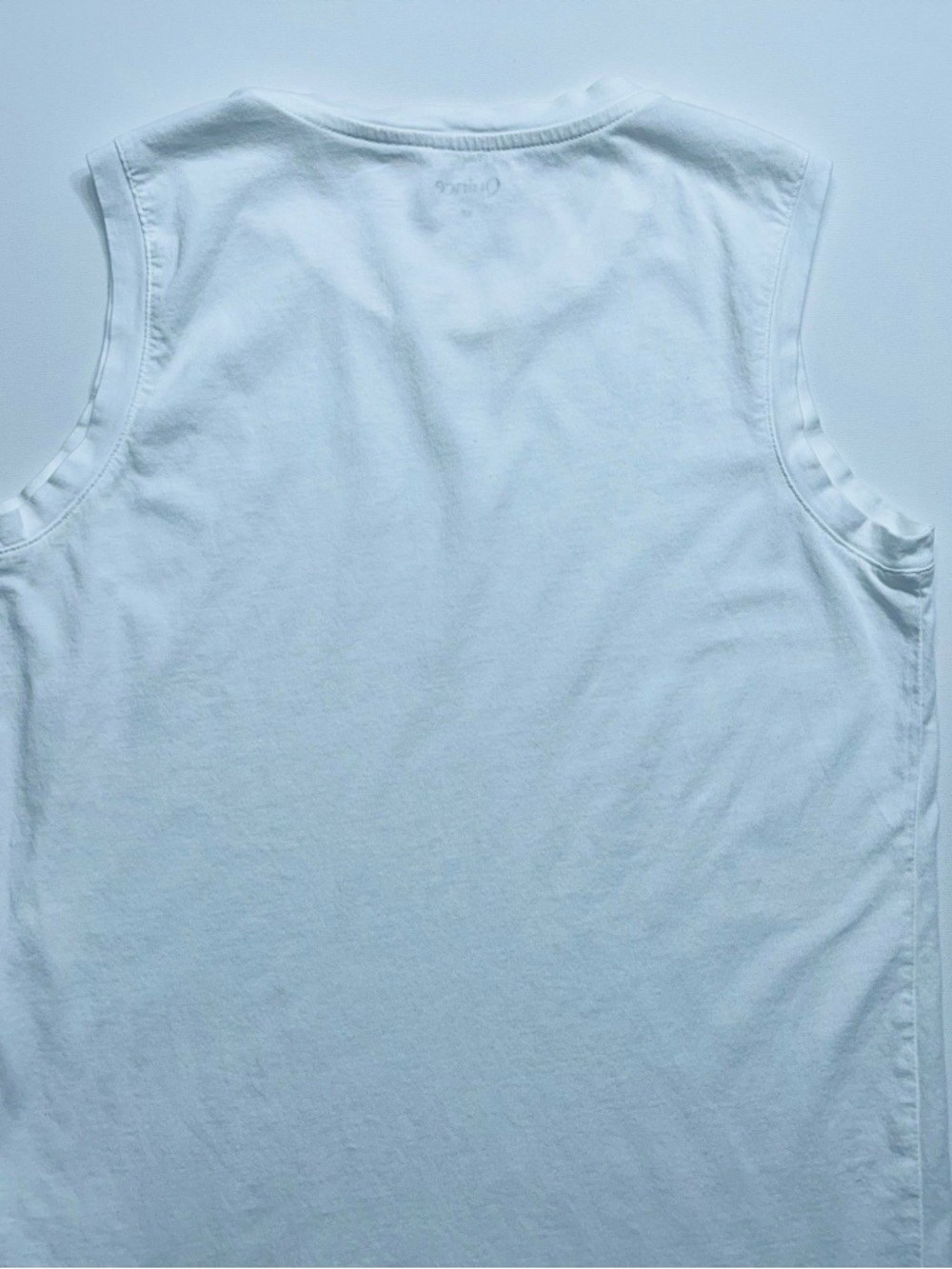 Quince Cotton Modal Muscle Tank Womens Size XS White - Picture 7 of 8